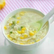 Chicken Mince and Sweet Corn Soup